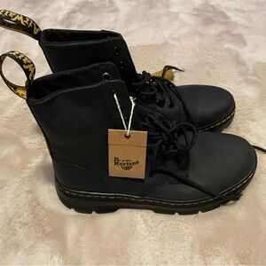 Dr. Martens Black Canvas Shoes